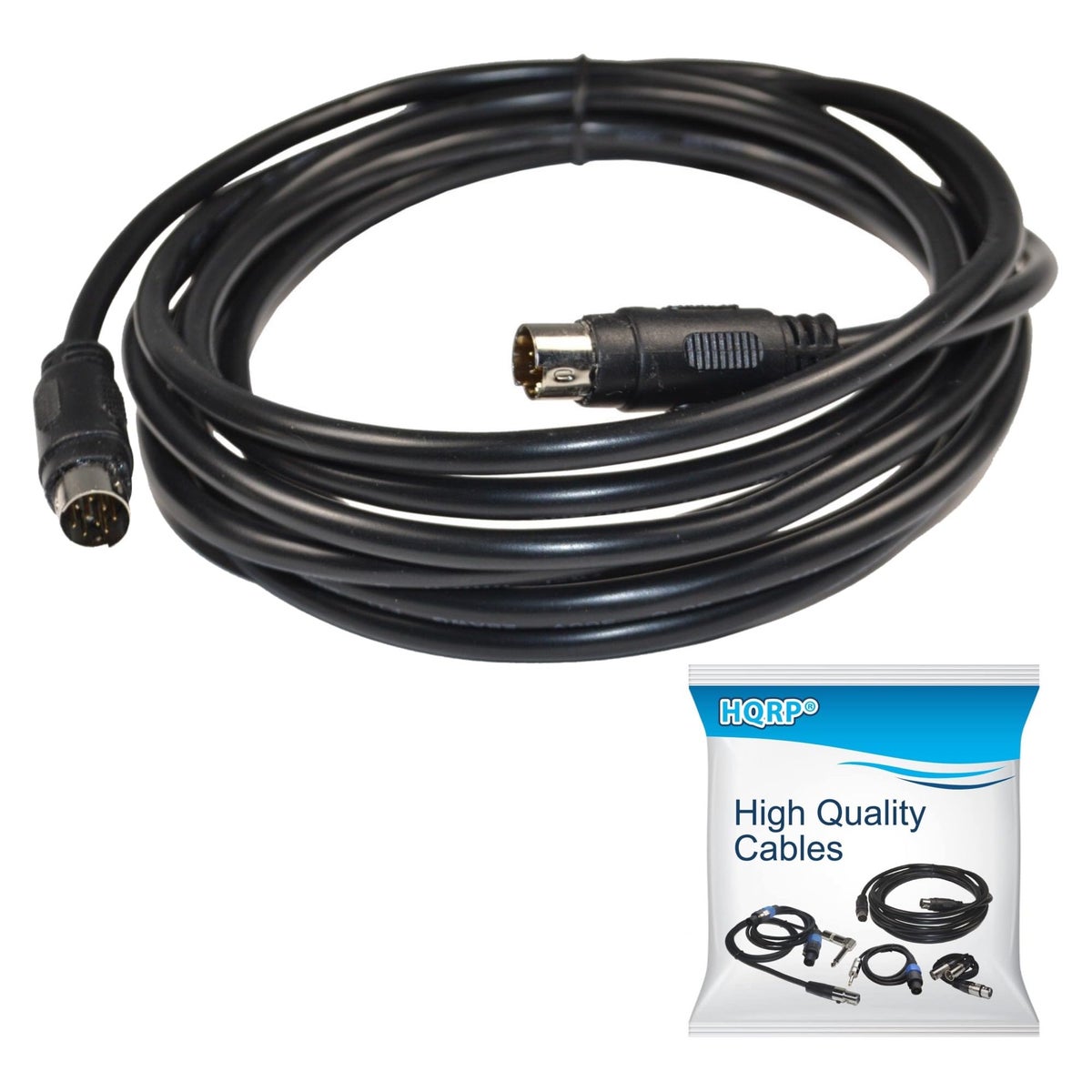 hqrp Hqrp 9-pin Male To 9-pin Male Audio Input Cable 9 PIN
